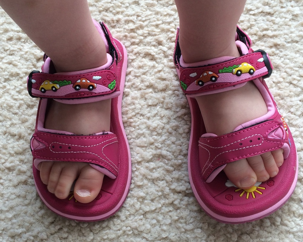 Mommy Life With Marya - Gold Pigeon Shoes